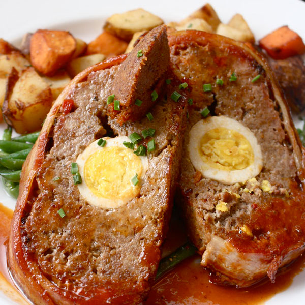 Scotch Egg Meatloaf