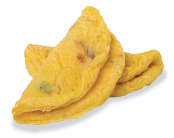 Garden Vegetable Cheese Omelet
